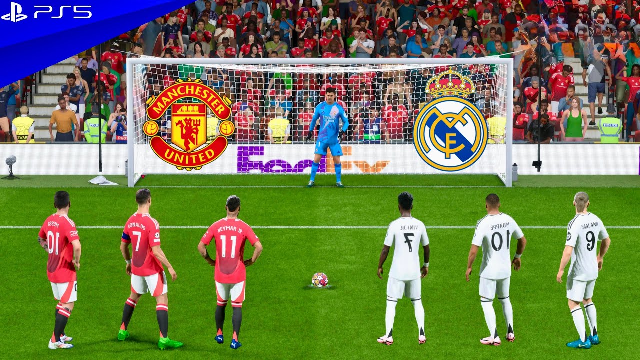 ФК 26 | Роналду, Месси, Неймар vs Мбаппе, Холанд, Винисиус | Серия пенальти «Манчестер Юнайтед» —...