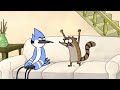Historias Corrientes Mordecai Y Rigby Juegan A Los Cavadores 
