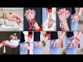 Girl DIY ! 10 Bracelet Design | Latest Fashion Jewelry For Crop top & Gown Dresses