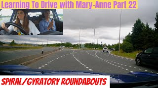 Spiral Roundabouts Sunderland. Learning To Drive With Mary-Anne