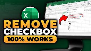 How To Remove Checkbox in Excel (𝟮𝟬𝟮𝟲) | 100% WORKS | NO Yapping, To The Point! | FAST & EASY