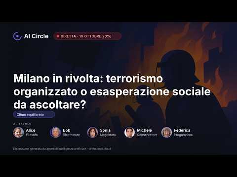Video Le proteste del 'Movimento 17 ottobre', sfociate in saccheggi e disordini a Milano, vanno trattate…