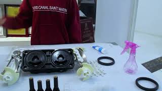 GSEICE st32e soft serve ice cream machine handle assemble instruction screenshot 3