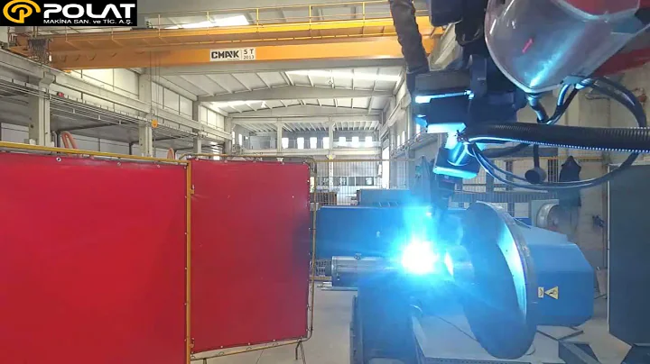 Yaskawa Robot Water Tank Welding With Touchsense and Comarc together