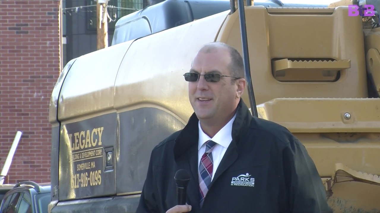 Groundbreaking Irving Street Park - YouTube