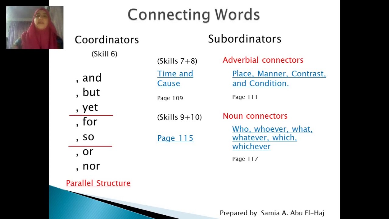 Structure Skills (11+12): Adjective Clause Connectors - Miss Samia A.