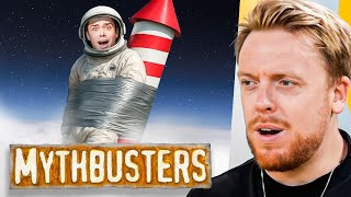 Can A Firework Launch A Man Into Space? - MythBusters