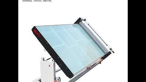 Flatbed Applicator | Applicator Table | Application Table | Easty Flatbed Applicator Demo