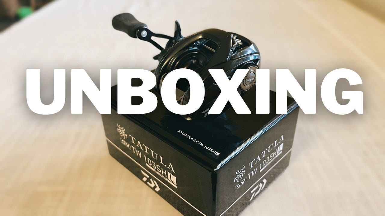 UNBOXING & FIRST IMPRESSIONS, Daiwa 20 Tatula SV TW 103