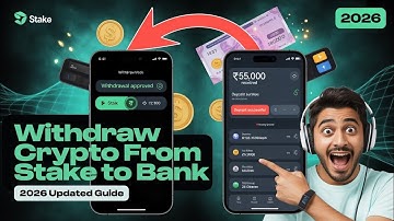 How To Withdraw Crypto From Stake To Bank Account | 2026 Updated Guide..