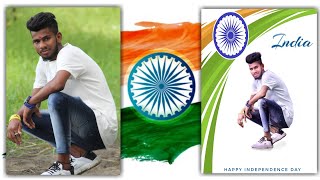 15 August 🇮🇳 Independence day special photo editing tutorial in Picsart Mobile screenshot 5