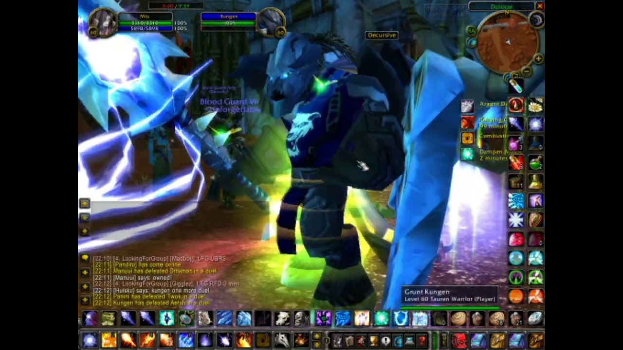 2006 09 22 Nihilum Kungen Outside Orgrimmar duels  Vanilla WOW Magtheridon EU