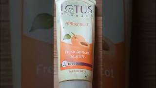 Lotus Apriscrub Fresh Apricot Sauce #LotusApriscrubFreshApricotSauce#skincare #shortvideo #trending