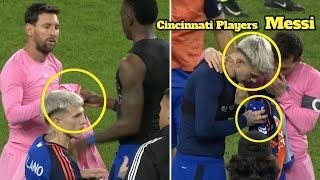 All Cincinnati Players Wanted To Swap Shirts With Messi Even After Losing 4 - 0