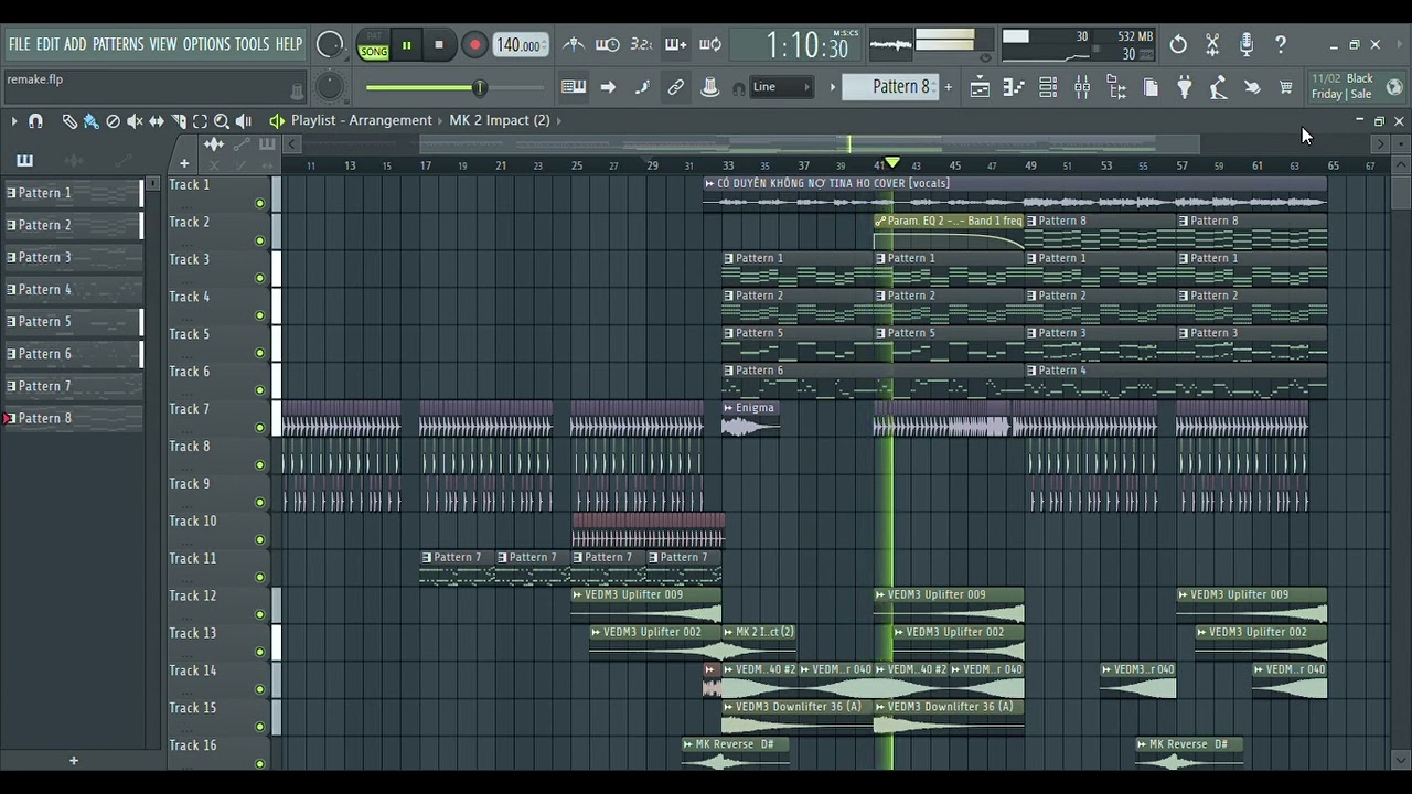 [FREE FLP] Có Duyên Không Nợ - Tina Ho x TVT remix (Hyper V Remake)