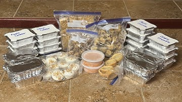 MEAL PREP with Me! HUGE Dessert and Snack Meal Prep for ONE!