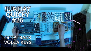 Sunday Quicky #26 - Cursed Rhythm [Elektron Octatrack, Korg Volca Keys]