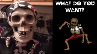 Haunted And Possessed Toy Skeleton Invades DOOM