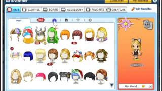 Fantage- My Inventory! :D