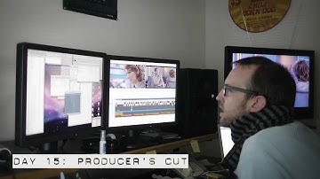 Time Lapse of a Television Editor