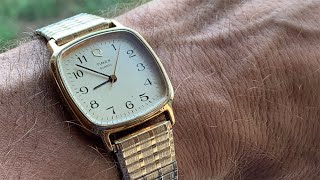 1980s Timex Q Square Quartz Watch - Wristwatch Wednesday