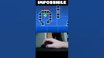 Geometry Dash: Cube Trap BAD Ending! 😓 #shorts