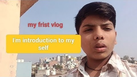 "My First Vlog | Introduction to Myself | New Journey Begins ✨"---✅ 