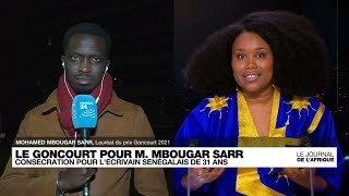 Le prix Goncourt attribué au Sénégalais Mohamed Mbougar Sarr • FRANCE 24