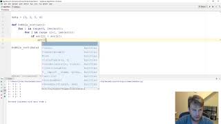 Bubble Sort in Python