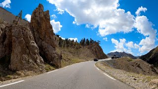 Driving the Col d'Izoard, France
