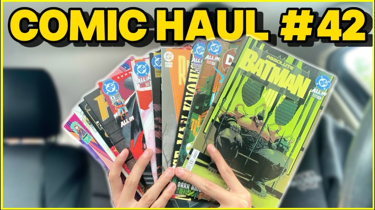 New Week Comic New Week Means New Comics | COMIC HAUL #42 - YouTube