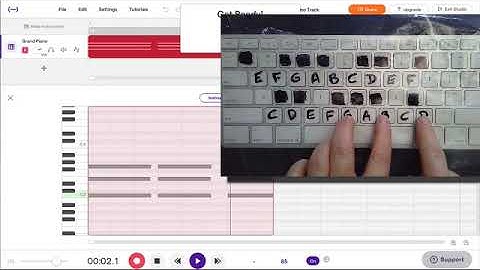 Playing & Recording Chords Using Computer or Chromebook Keyboard in Soundtrap