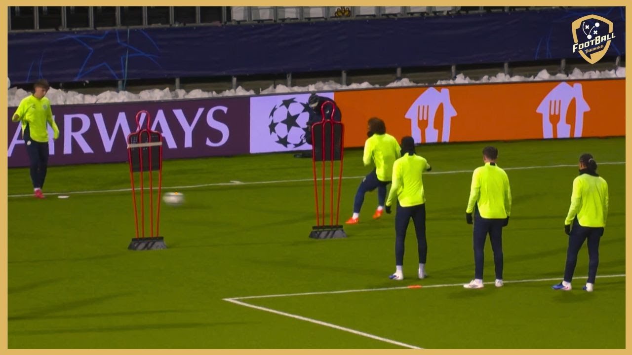 Манчестер Сити - Высокоинтенсивные комбинации передач