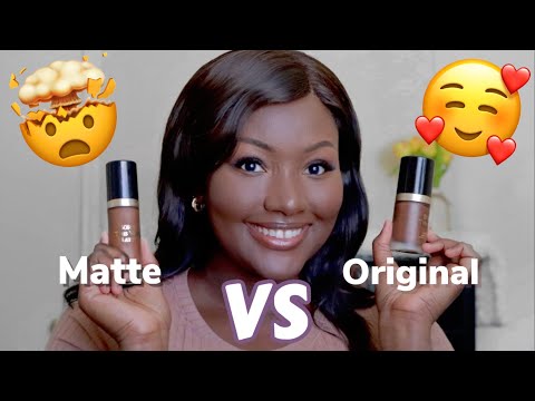 NEW MAKEUP RELEASE|TOO FACED BORN THIS WAY MATTE FOUNDATION VS. ORIGINAL || FIRST IMPRESSION