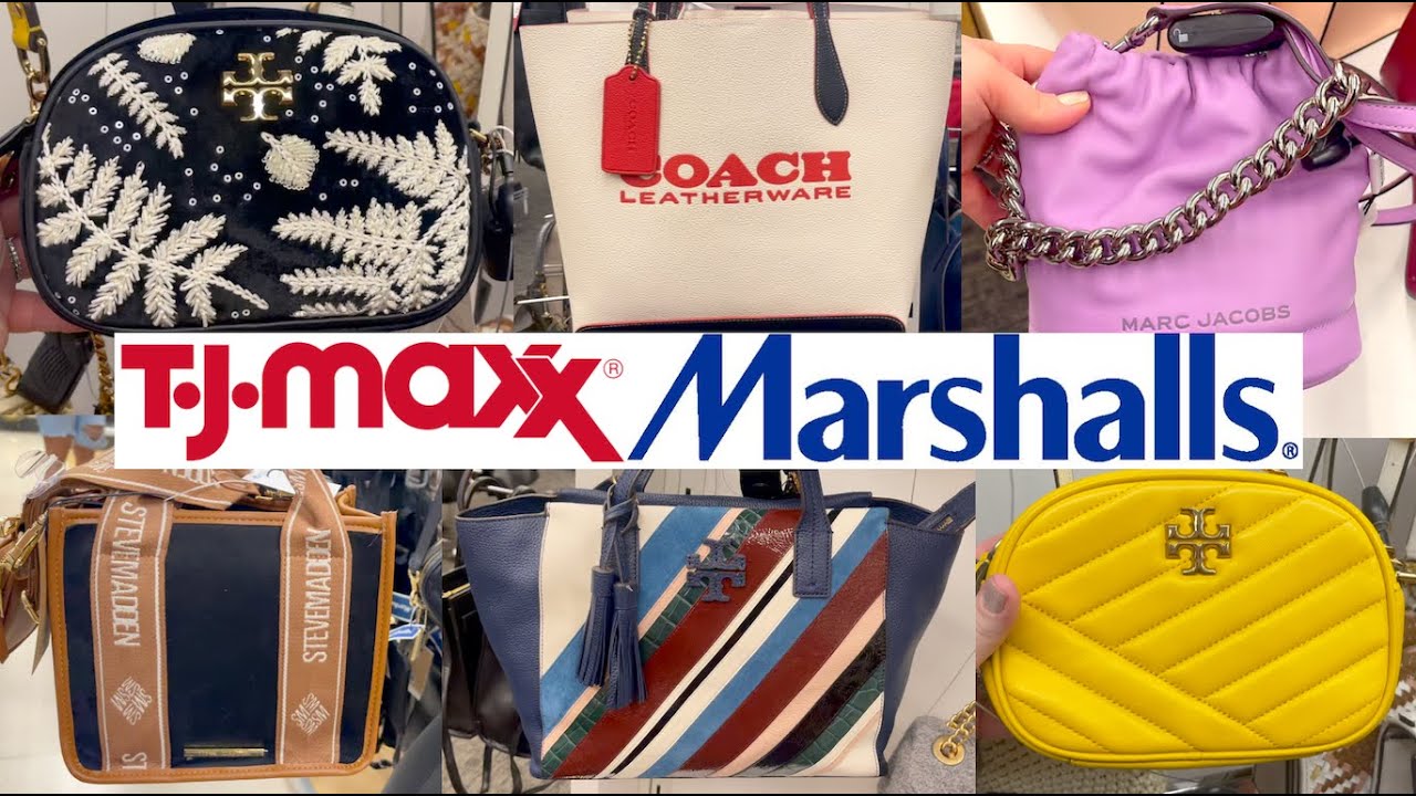 HUGE PURSE SHOPPING AT TJ MAXX & MARSHALLS SHOP WITH ME 2023