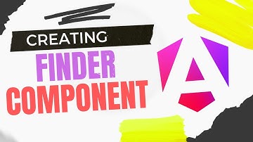 Angular & PrimeNg #12 - Finder Component [Part 1]