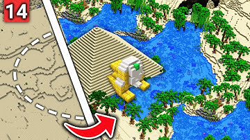 I Built An Oasis Village In Minecraft Hardcore