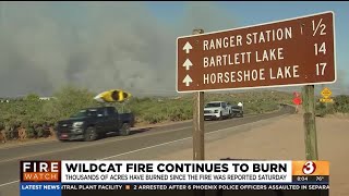 Wildcat Fire near Scottsdale burns 14K acres; what we know