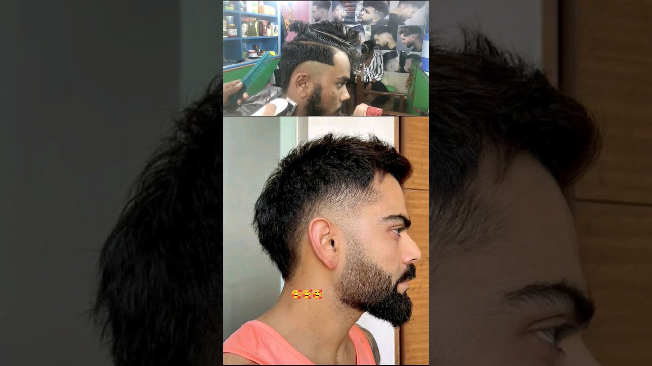 Virat Kohli's hairstyle