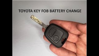 Toyota Aygo Key Fob Battery Replacement