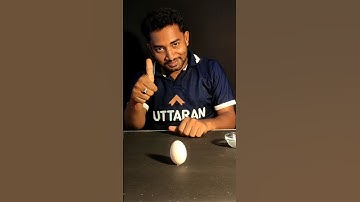 Egg stand vertically   #shorts #youtubeshorts #egg