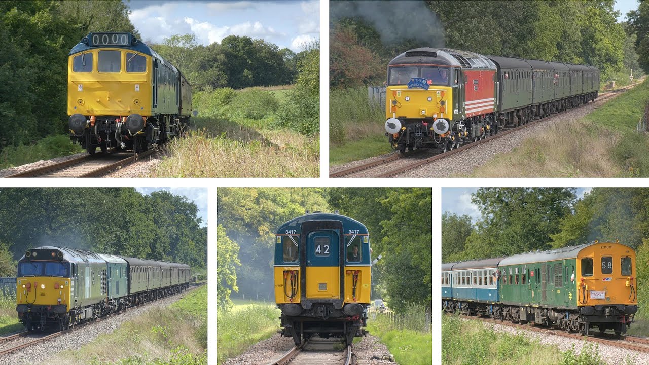 Bluebell Railway 'Diesel Gala' - 05.09.25