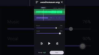 How to Remove Vocal or Music Easily From A Song | Tuhin | #shorts | Vocal Removing | Music Removing screenshot 3