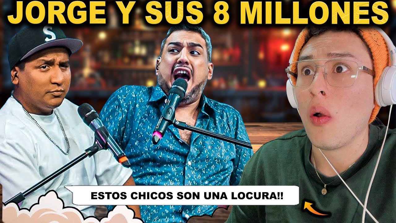 COLOMBIANO REACCIONA🤣Hablando Huevadas🤣 JORGE Y SUS 8 MILLONES🤑