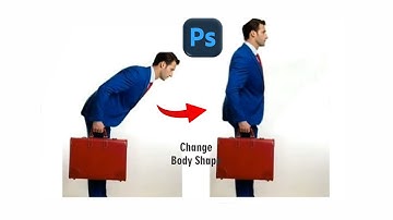 How to change shape body in Photoshop ? |Change Body Shape | Photoshop Tutorials | Tutorial
