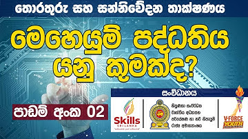 තොරතුරු සහ සන්නිවේදනය තාක්ෂණය  | පාඩම් අංක 02 | මෙහෙයුම් පද්ධතිය යනු කුමක්ද? |12102021 -