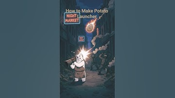 How to Build a Potato Launcher for Survival | Post-Apocalyptic DIY Defense Hack  #animation #science