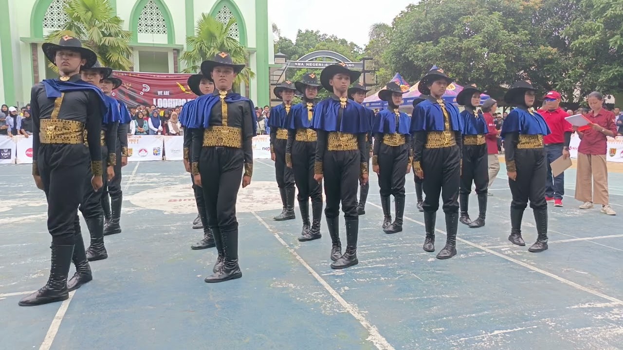 PASKIBRA MAN 1 GROBOGAN dalam LKBB GAPAKSI V di SMA N 4 SEMARANG 2024