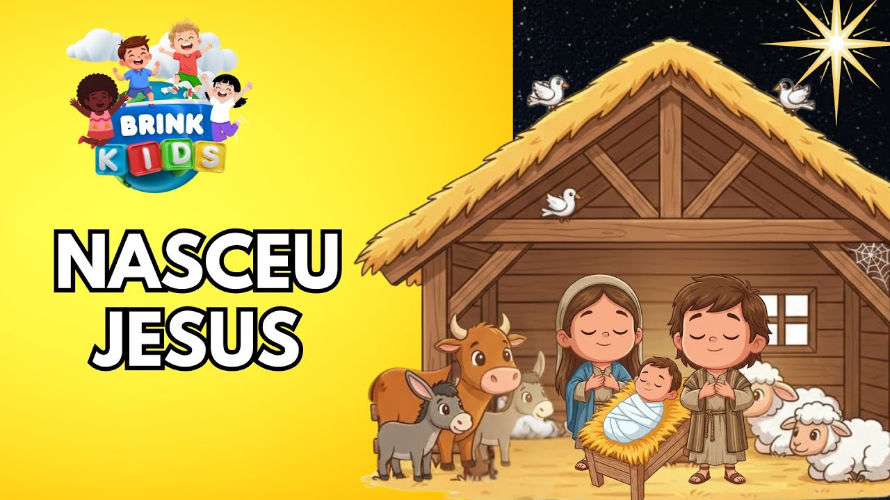 Nasceu Jesus! - Música de Natal - Louvores para crianças (Brink Kids)