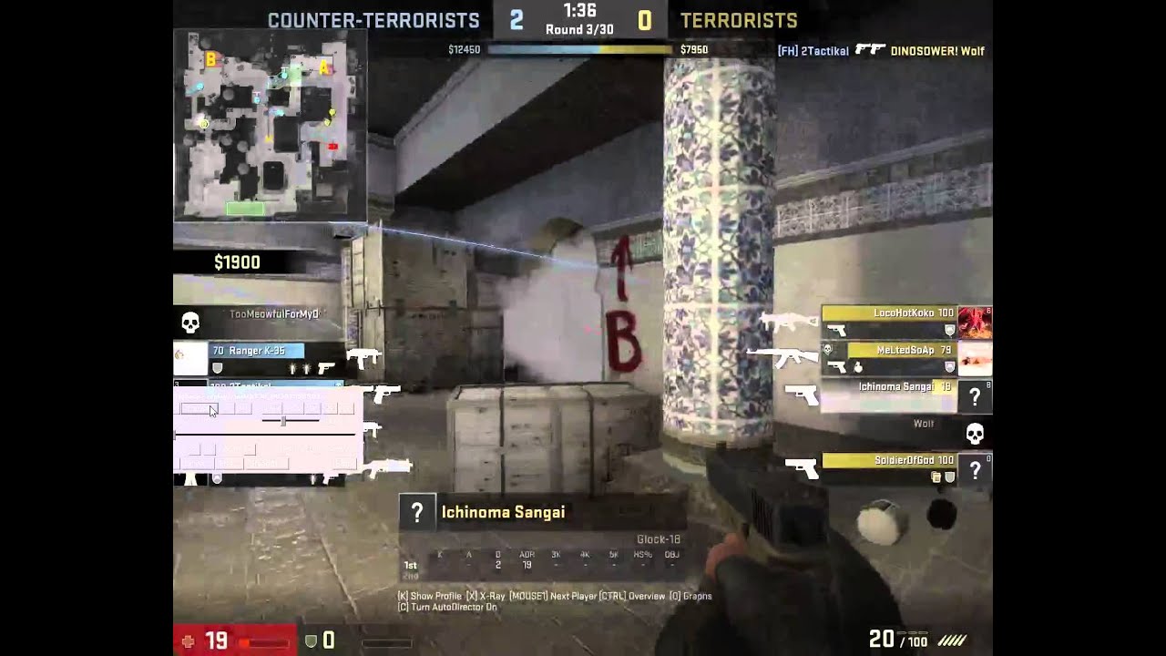 CSGO Cheater #1 - YouTube